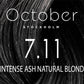 October Stockholm - 7.11 Intense Ash Natural Blond