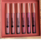 LÅNGVARIG LÄPPSTIFT SET . VATTENTÄT MATT LÄPPSTIFT. Matte Lipstick kit.