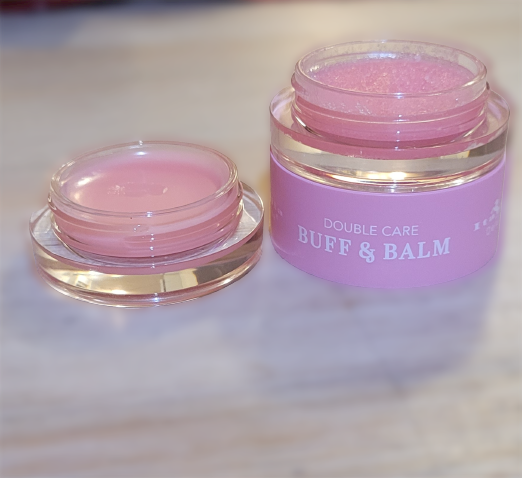 2 i 1 Läpp skrubb och läppbalsam. Buff and lip Balm Sugar-Fri frakt