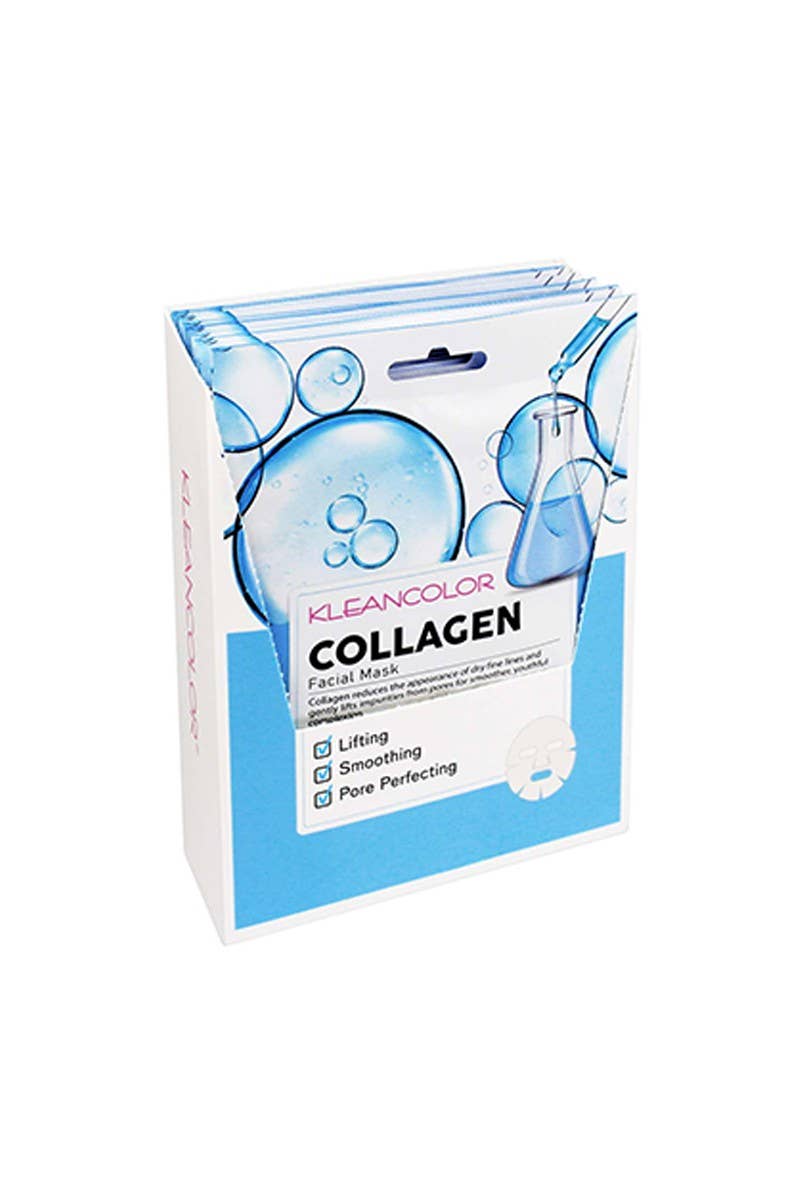 Ansiktsmask  kollagen - Kleancolor Facial Mask  Collagen-Köp 2 fa 15% rabatt/Köp 3 fa 25% rabatt