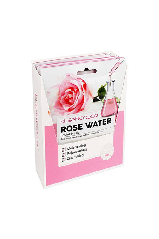 Ansiktsmask Rose vatten - Kleancolor Facial Mask Rose Water -Köp 2 fa 15% rabatt/Köp 3 fa 25% rabatt