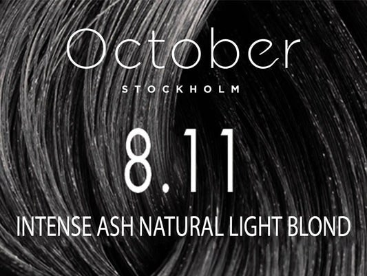 October Stockholm - 8.11 Intense Ash Natural Light Blond