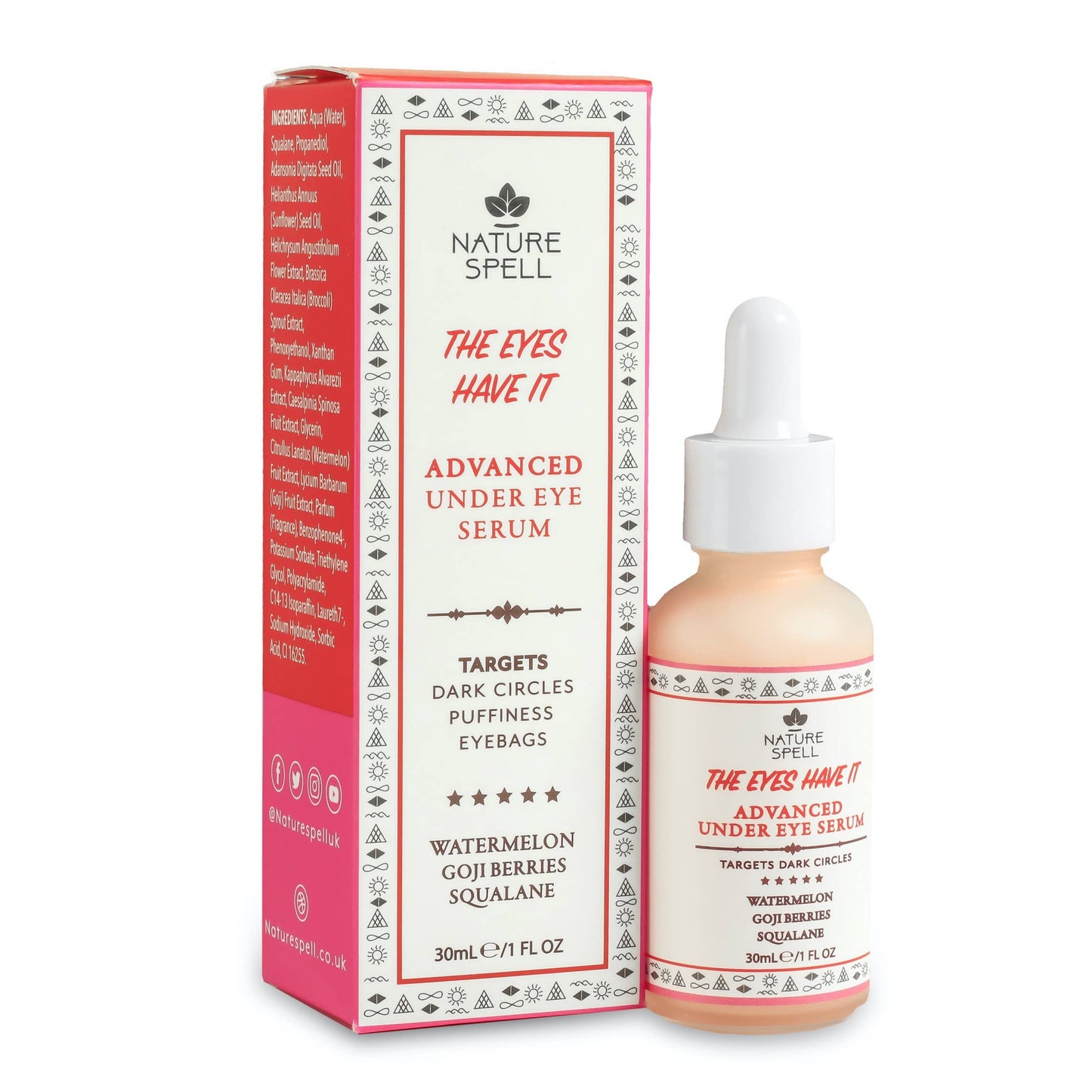 Avancerat under ögonserum med vattenmelon & Goji bär/ Advanced Under Eye Serum with Watermelon & Goji Berries